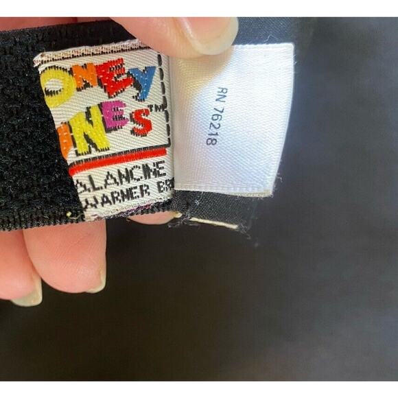 Looney Tunes Balancine Mens Size 38-44 Vintage 94 Taz Open Back Adjustable Strap - Picture 5 of 9